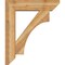 Ekena Millwork Westlake Slat Rough Sawn Bracket w/ Offset Brace, Western Red Cedar, 8"W x 32"D x 38"H BKT0806X32X38WTL06RWR - alternate 4